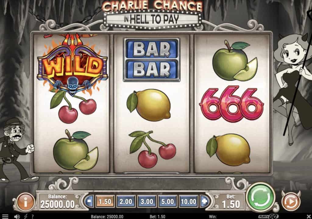 Charlie Chance In Hell To Pay Slot Screenshot