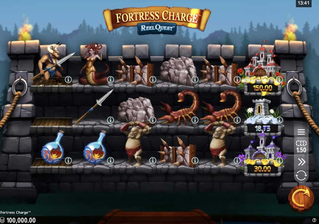Fortress Charge Slot Screenshot