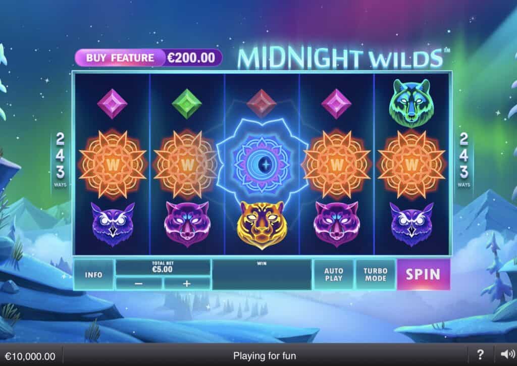 Midnight Wilds Slot Screenshot