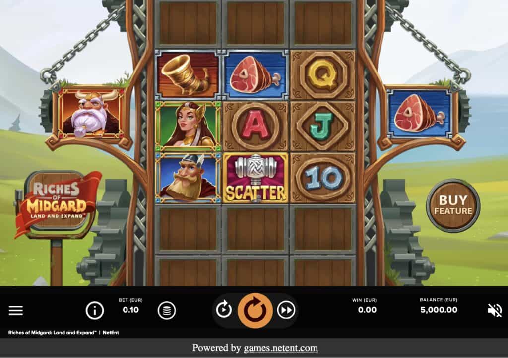 Riches of Midgard - Land and Expand Slot Screenshot