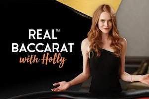 Real Baccarat with Holly Logo
