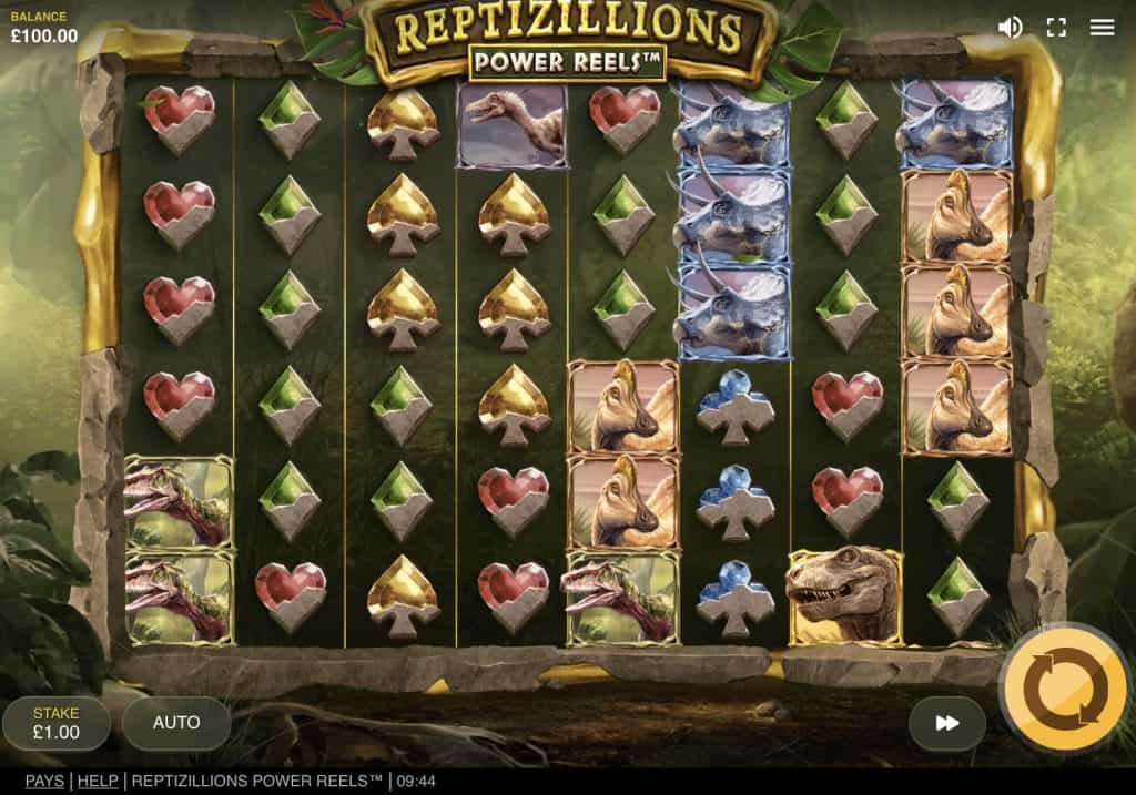 Reptizillions Power Reels Screenshot