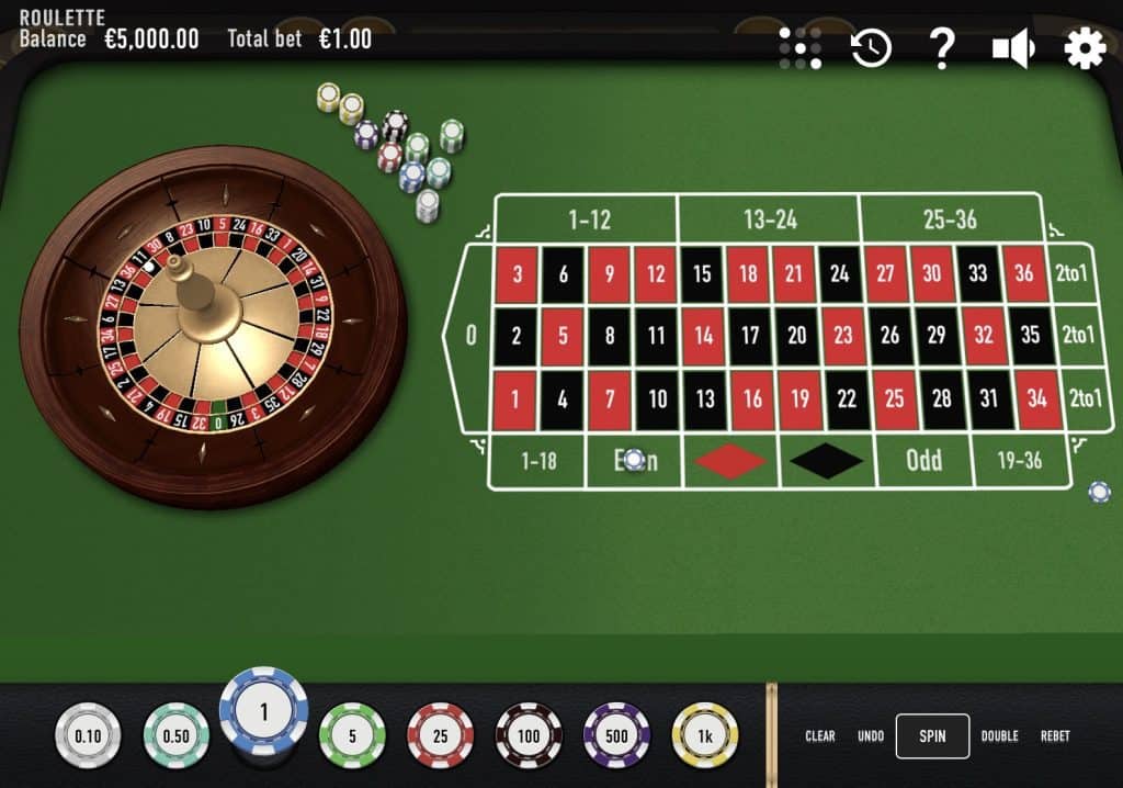 Roulette Nouveau Screenshot