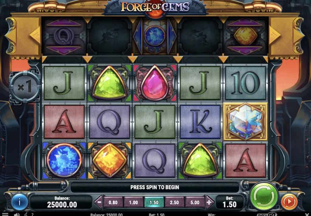 Forge of Gems Slot Screenshot
