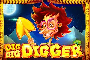 Dig Dig Digger Slot Logo