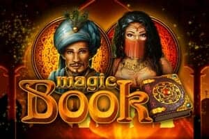 Magic Book Slot Logo