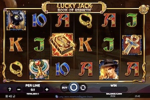 Lucky Jack - Book of Rebirth Slot Screenshot