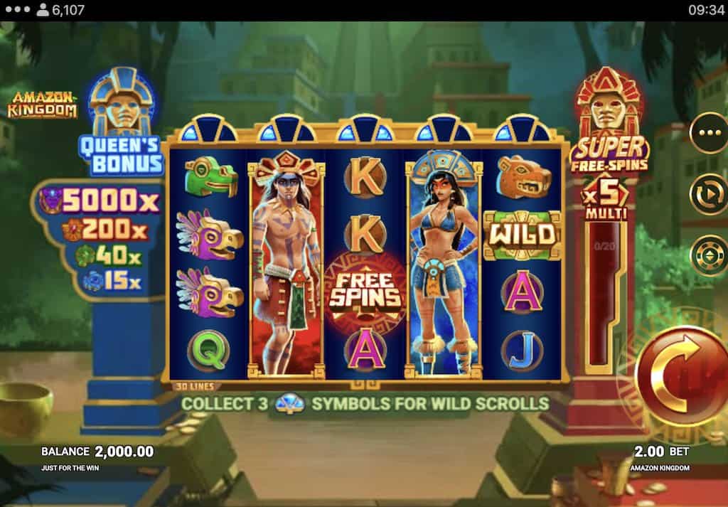 Amazon Kingdom Slot Screenshot